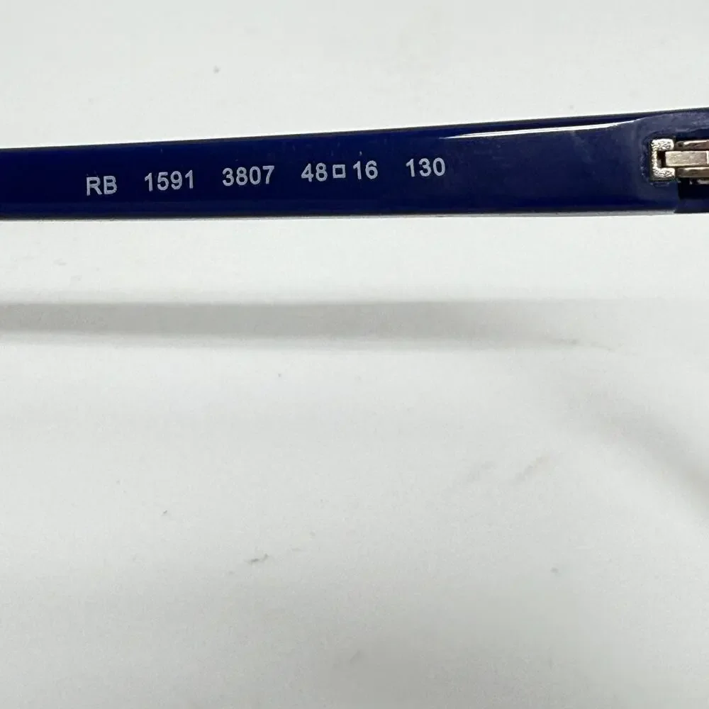 Ray-Ban RB1591 3807 Eyeglasses Frames Girls Purple Full Rim‎ 48-16-130 H18704